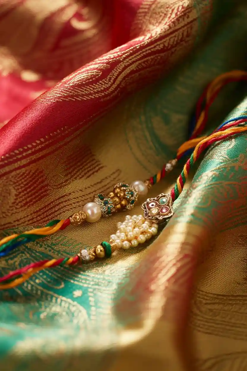 25 Easy Handmade Gifts Ideas 13 Handmade Rakhi with Personal Symbols