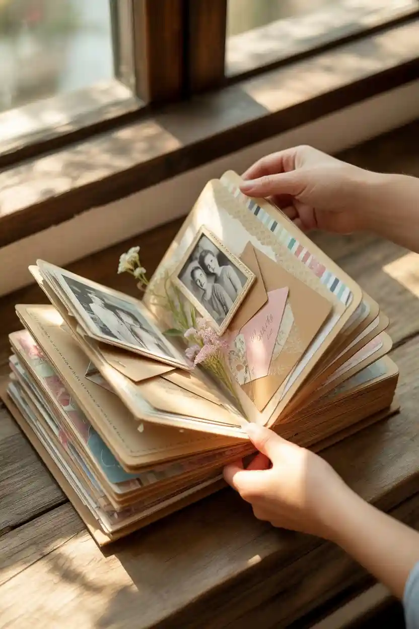 25 Easy Handmade Gifts Ideas 4 Handmade Scrapbook for Anniversaries