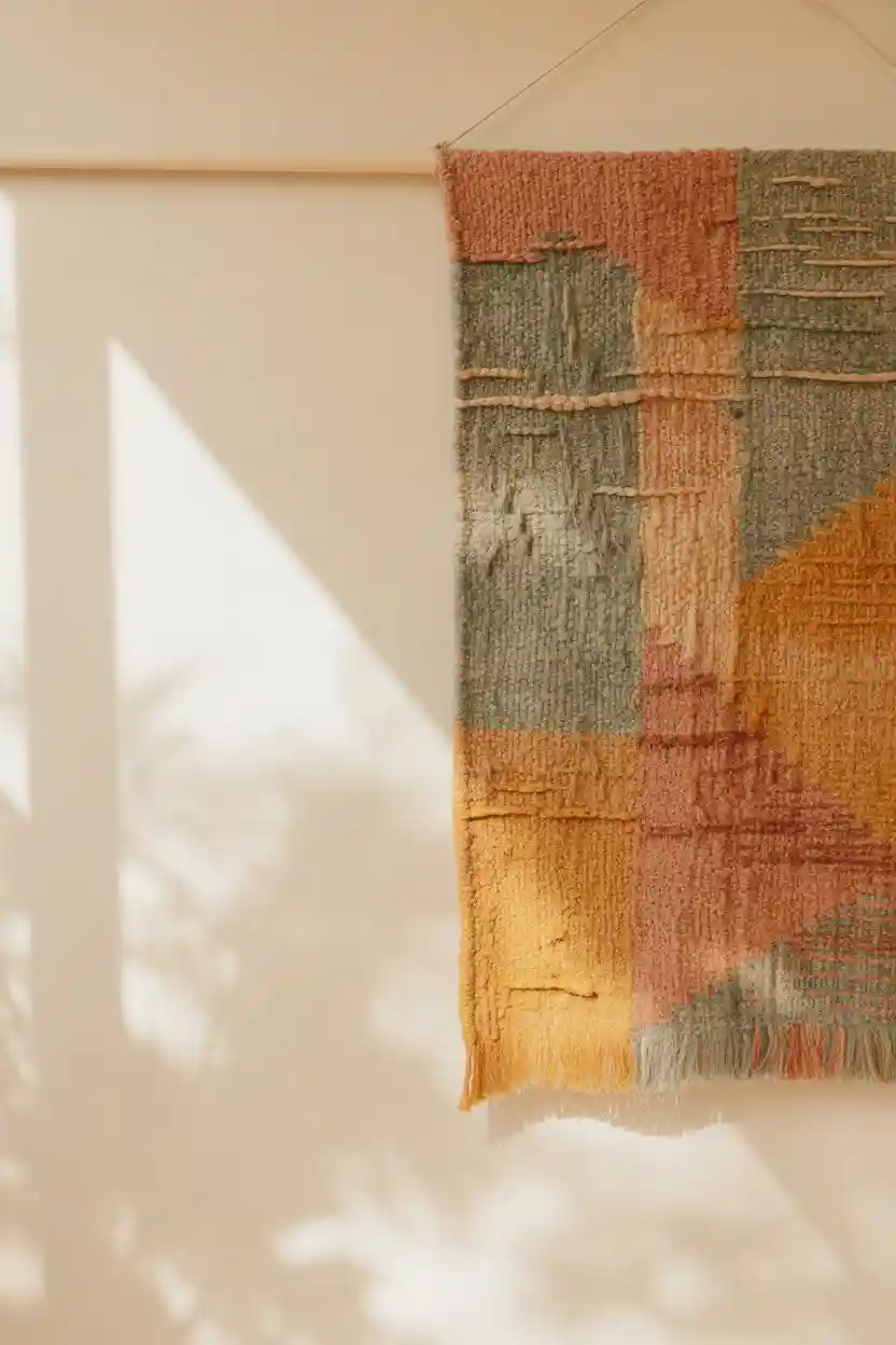 25 Easy Handmade Gifts Ideas 10 Handmade Wall Hanging with Symbolic Colors
