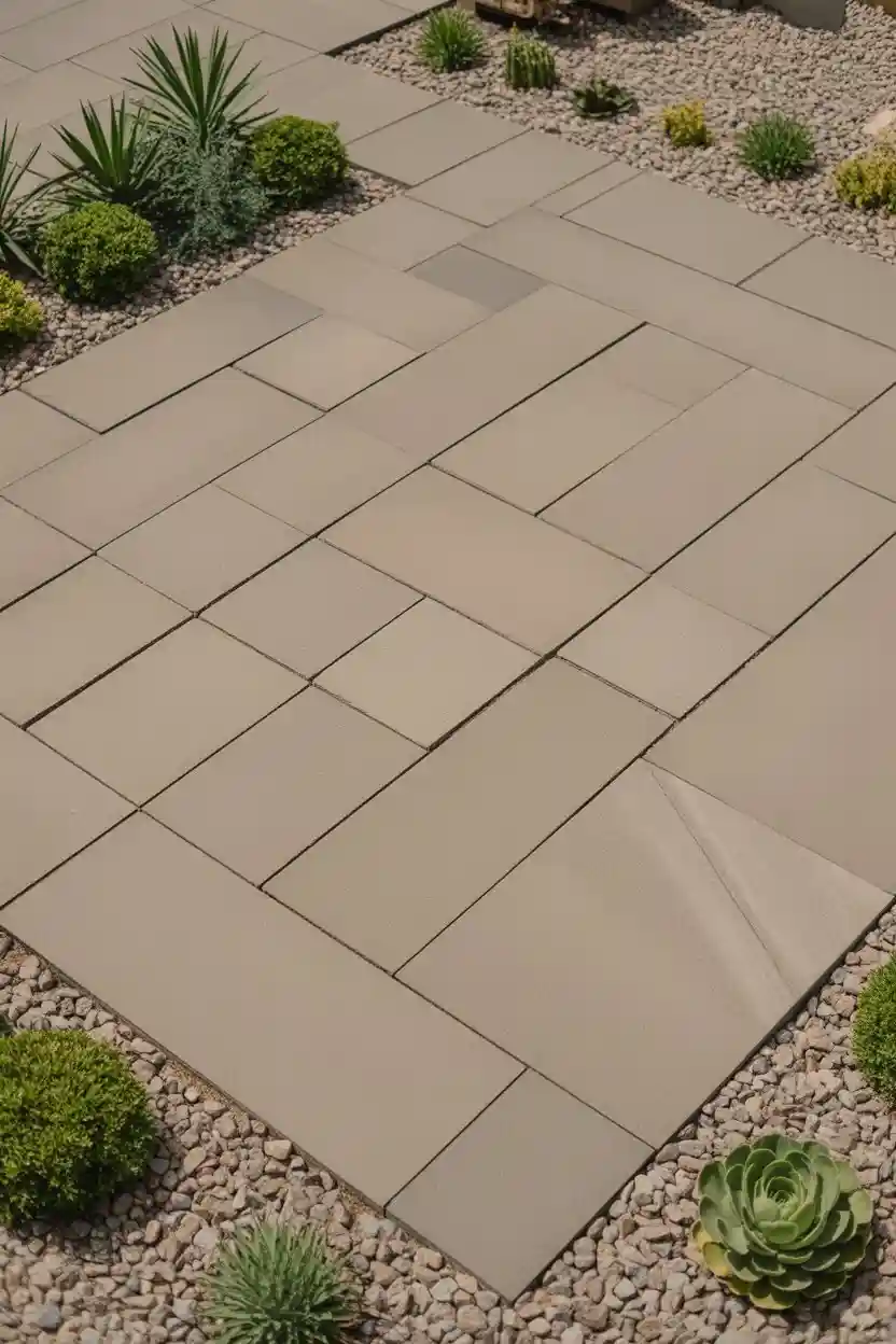 25 Low-Maintenance Minimalist Landscaping Ideas 6 Paver Patio Designs with Clean Geometry