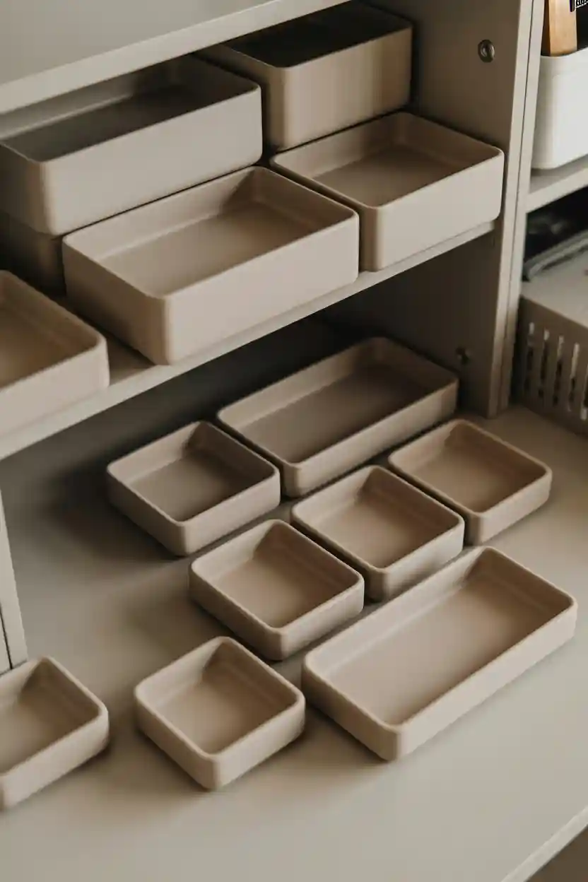 30 Polymer Clay Ideas for Jewelry, Decor, and Gifts 14 Polymer Clay Desk Organizers with Modular Sections