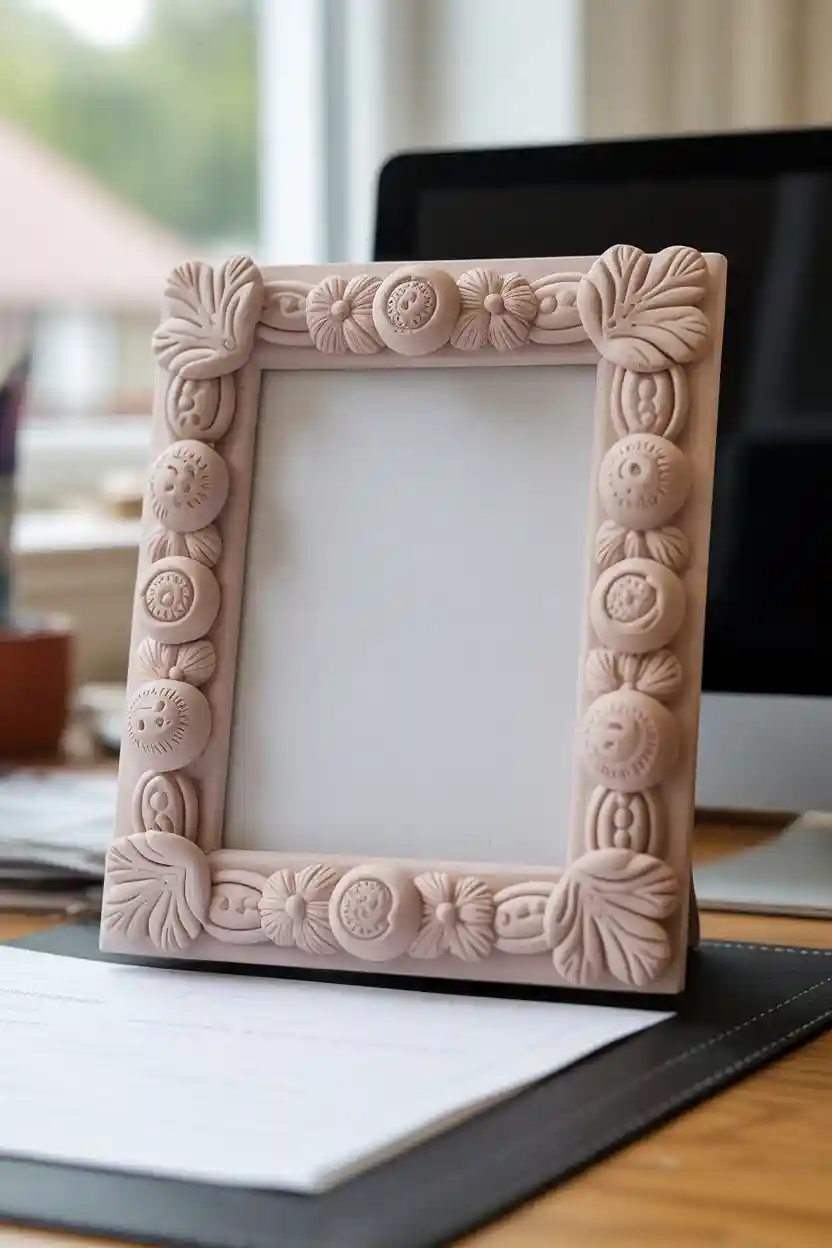 30 Polymer Clay Ideas for Jewelry, Decor, and Gifts 10 Polymer Clay Picture Frame Embellishments