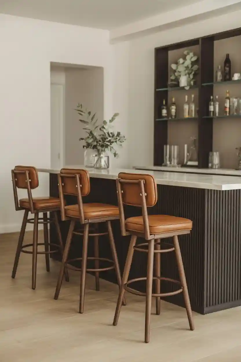 26 Upcycled Chair Ideas 18 Repurposed Bar Stools with Painted Legs and New Seats