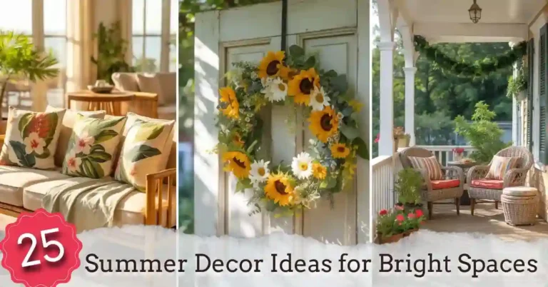Summer Decor Ideas for Bright Spaces