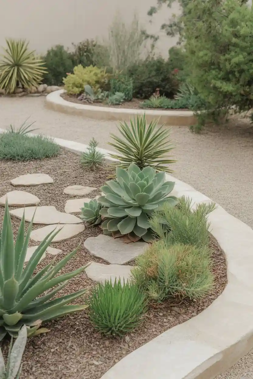 25 Low-Maintenance Minimalist Landscaping Ideas 1 Xeriscape Gardens with Native Plants