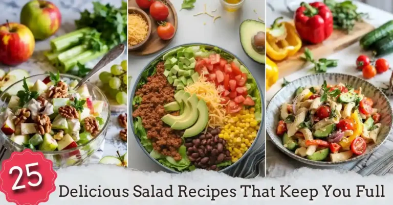 25 Delicious Salad Recipes That Keep You Full