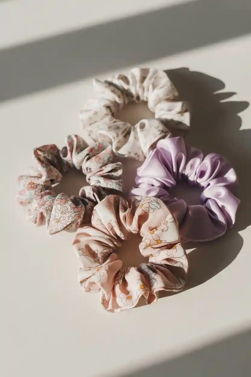 30 Affordable Handmade Gift Ideas 7 Handmade Scrunchies