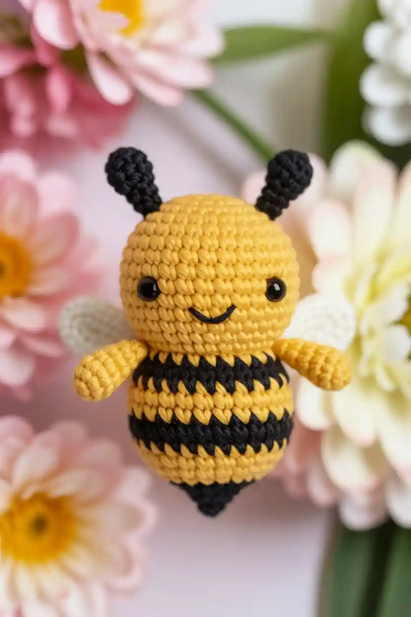 30 Cute Amigurumi Crochet Pattern Ideas 9 Amigurumi Bee Pattern Idea