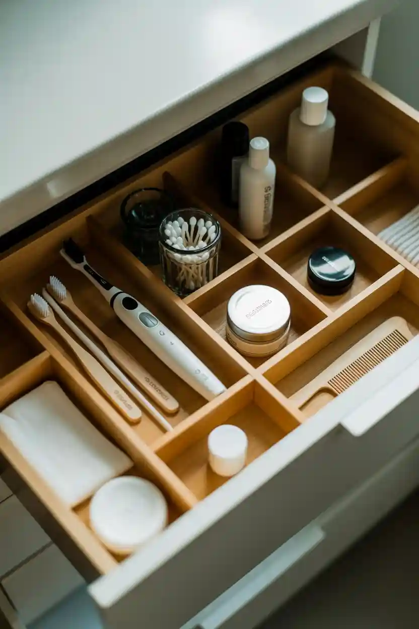 30 Bathroom Storage and Organization Ideas 19 Bathroom Drawer Organizer