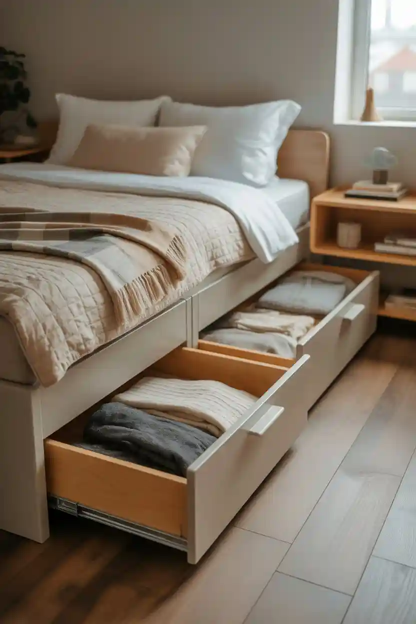 Drawer Bed Frame