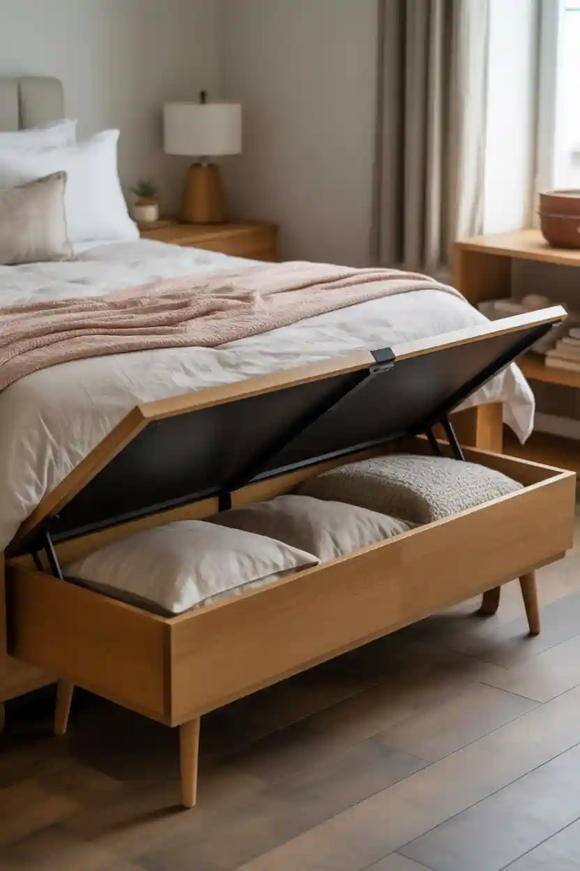 End of Bed Storage Bench