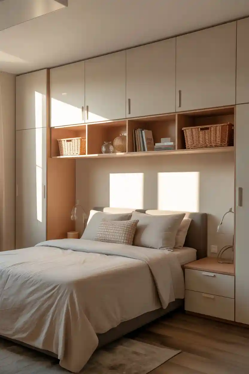 Overhead Bed Storage