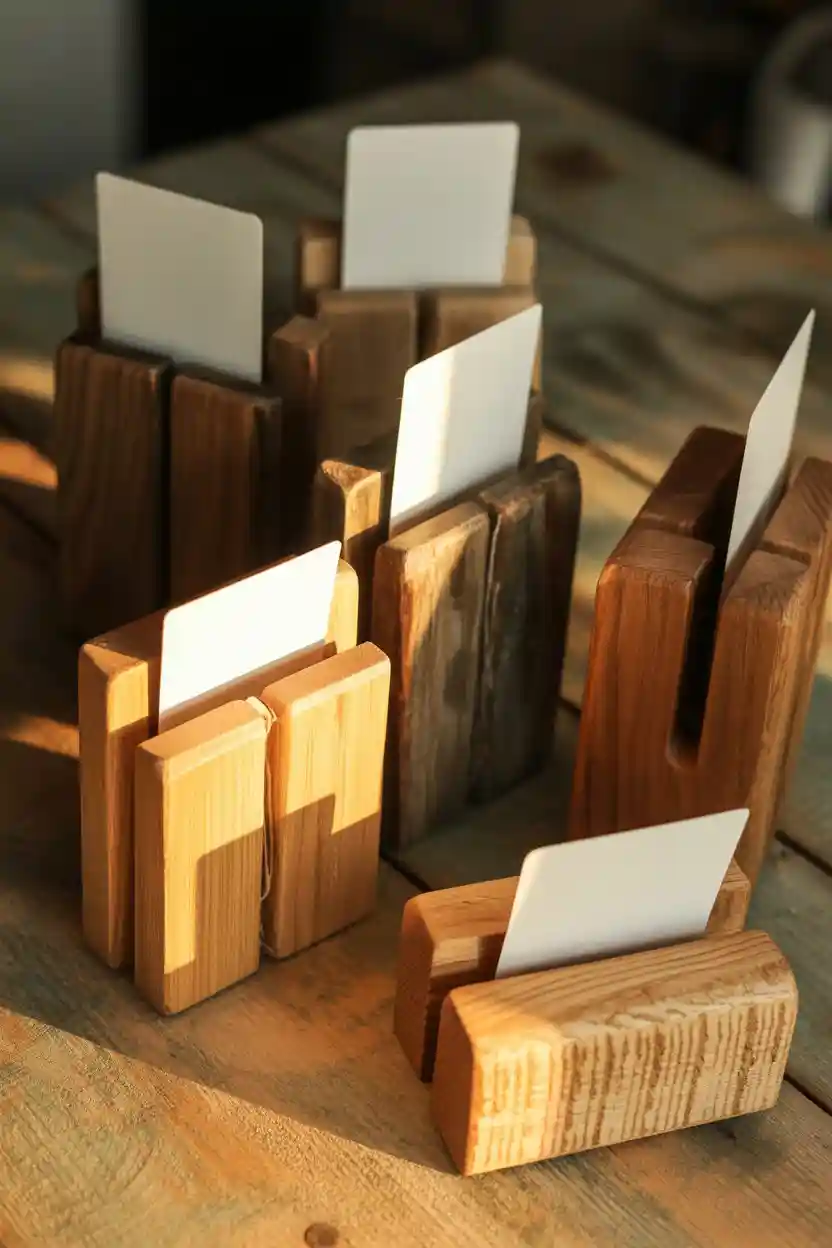 30 Creative Craft Ideas Using Everyday Materials 31 Creative Scrap Wood Photo Holders