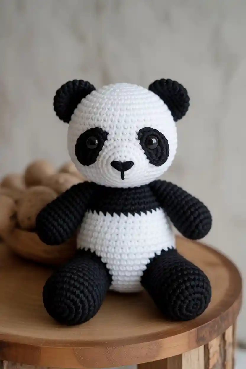 30 Cute Amigurumi Crochet Pattern Ideas 5 Amigurumi Panda Pattern