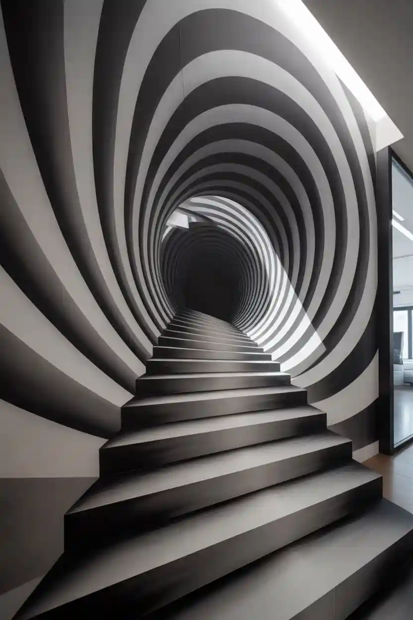 3D Wall Painting Illusion Art