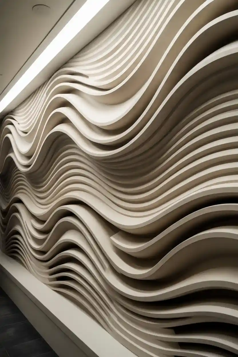 Foam Board Wave Panels
