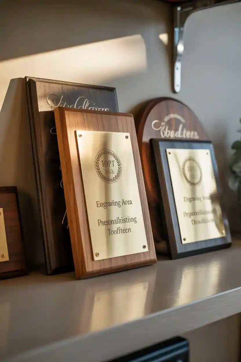 Custom Plaques and Trophies