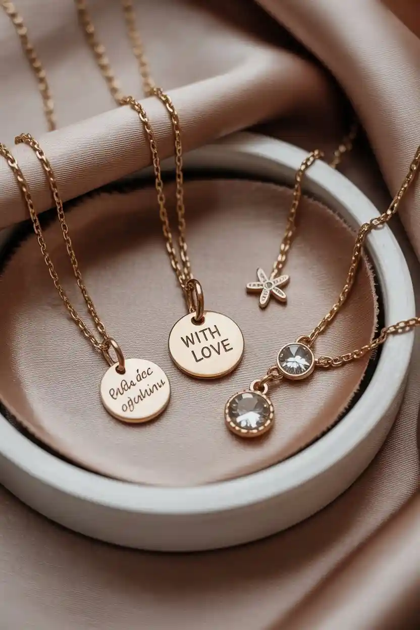 Personalized Charm Necklaces