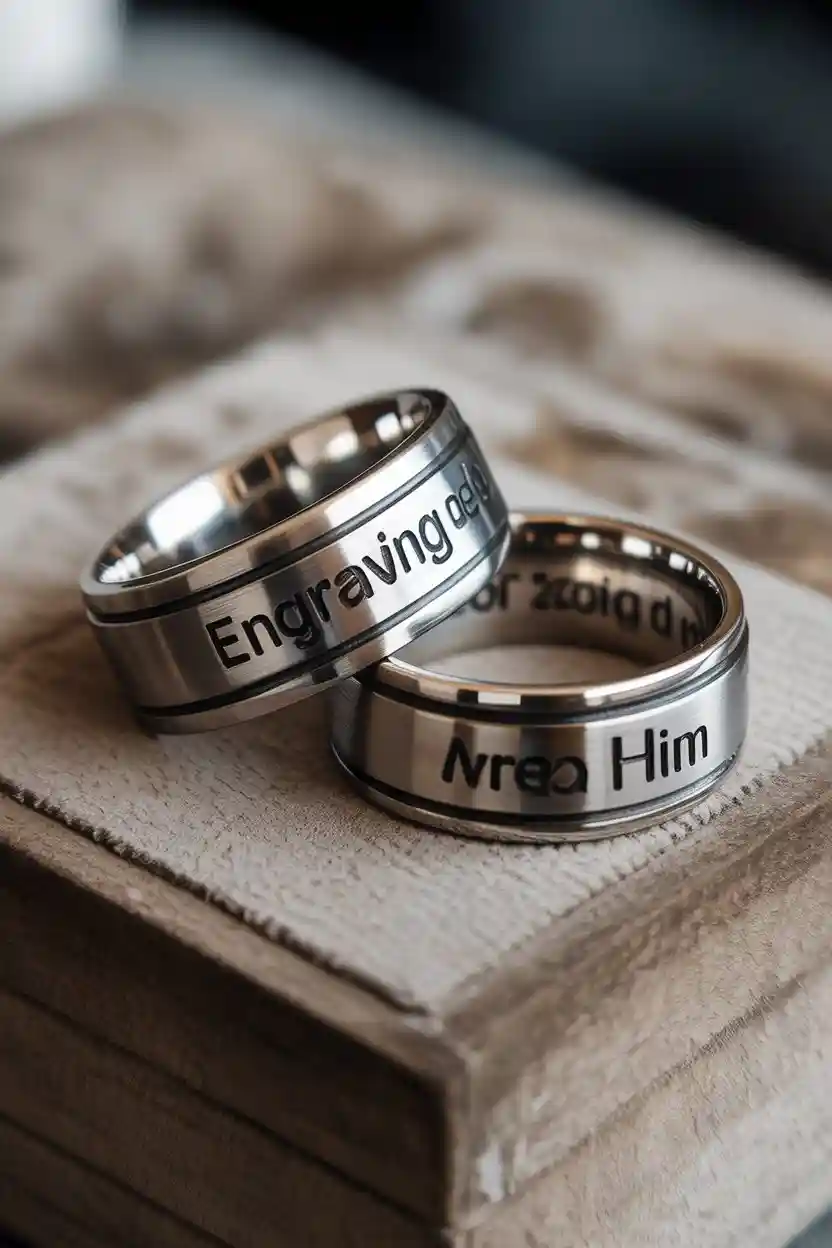 Personalized Rings for Him