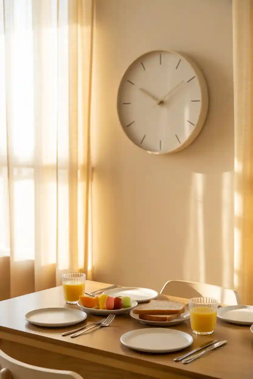 Eat at Consistent Times Daily