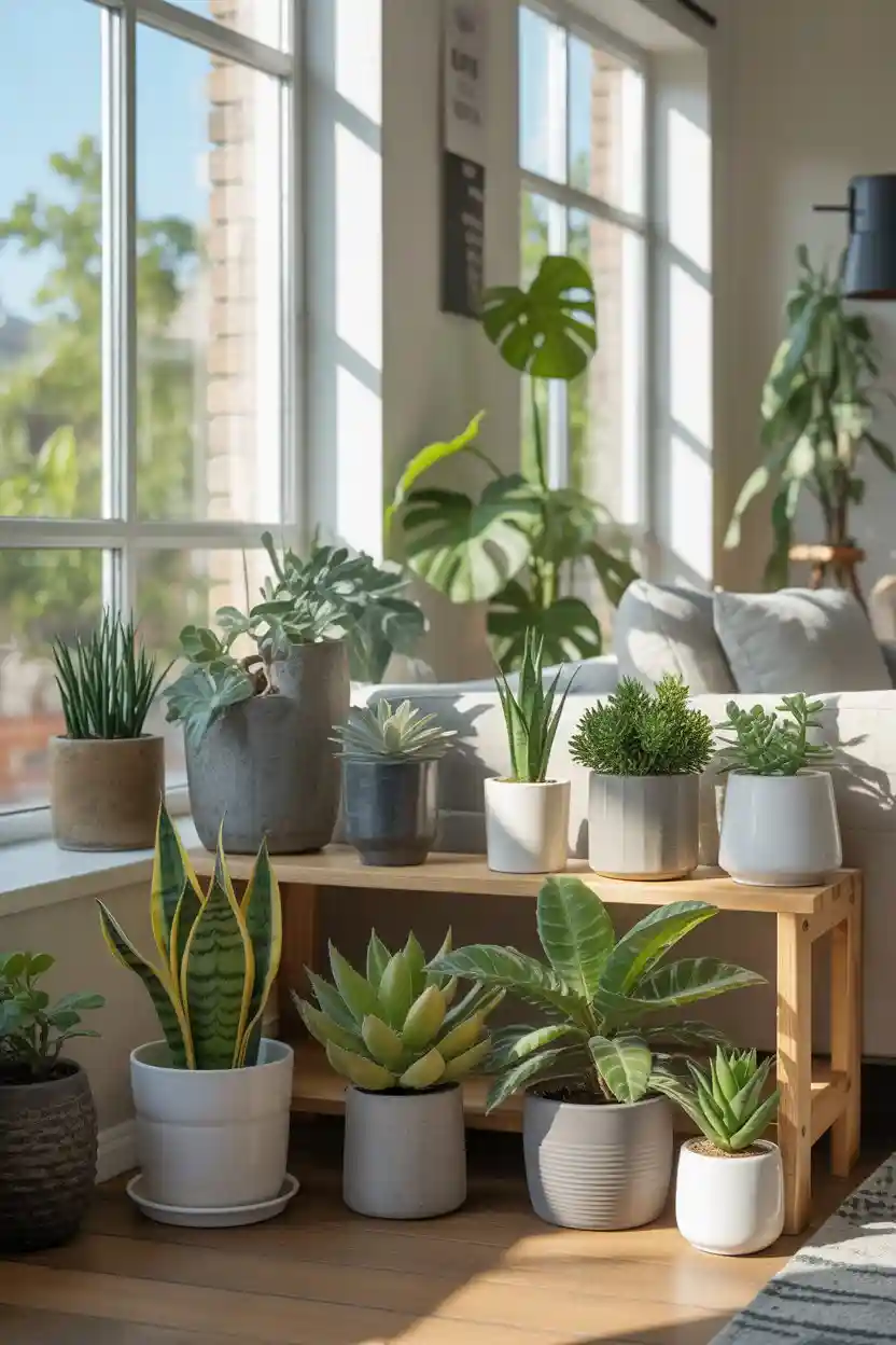 30 Housewarming Gift Ideas 4 Indoor Plant Set