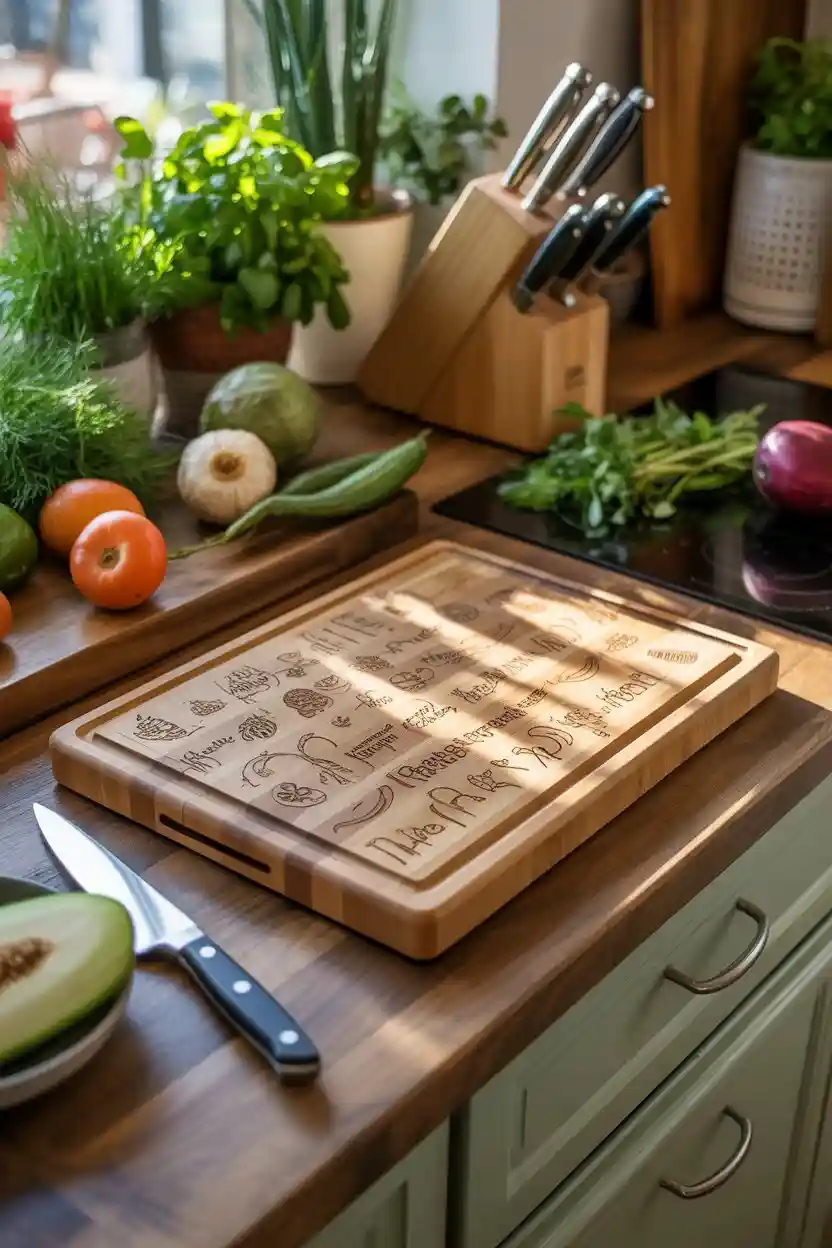 30 Housewarming Gift Ideas 6 Personalized Cutting Board