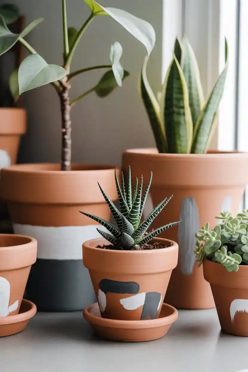 30 Weekend Craft Project Ideas 30 Painted Terracotta Pot Craft Project