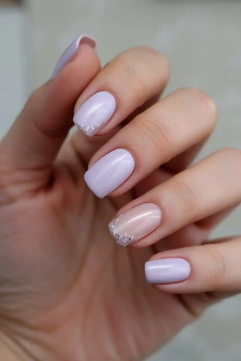 30 Pastel Long Nail Ideas 25 Pastel Glitter Accent Tips