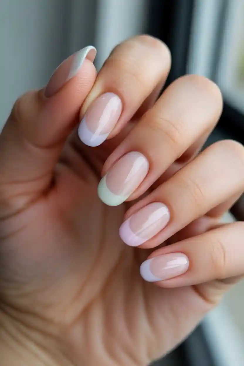 30 Pastel Long Nail Ideas 31 Soft Sheer Pastel Finish