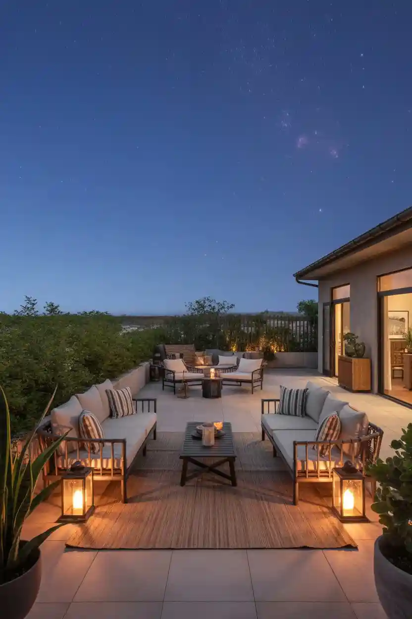 30 Patio Lounge Layouts Ideas 28 Star-Gazing Lounger Layout
