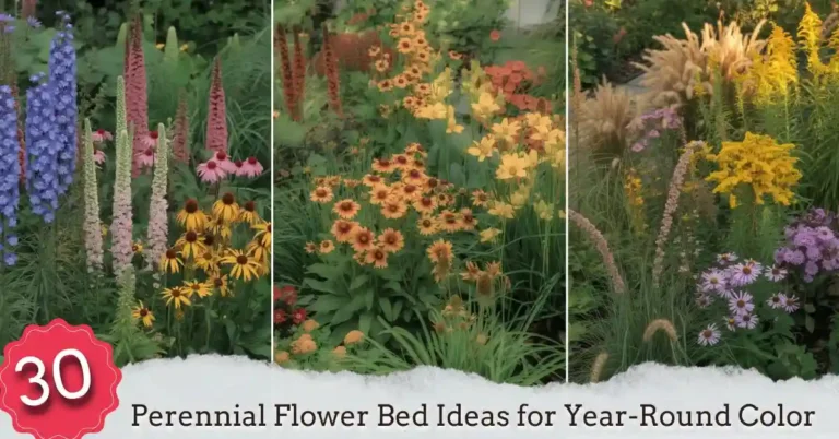 30 Perennial Flower Bed Ideas 1 30 Perennial Flower Bed Ideas for Year-Round Color