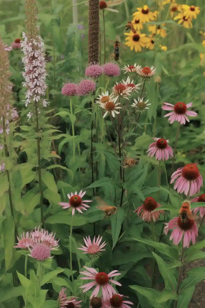 30 Perennial Flower Bed Ideas 4 Pollinator-Friendly Wildflower Bed