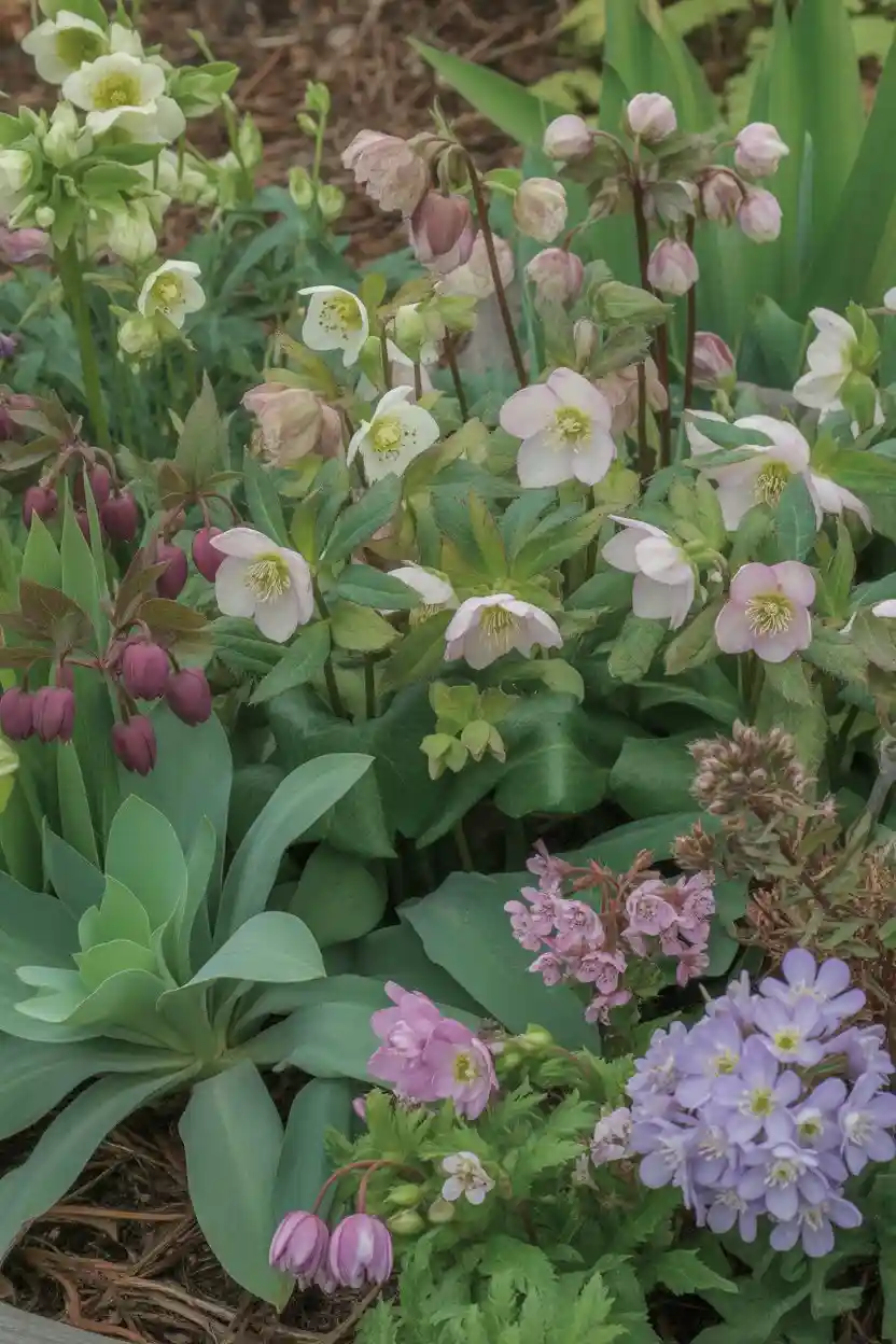 30 Perennial Flower Bed Ideas 19 Spring Pastel Mix Bed
