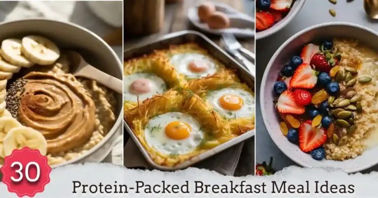 30 Protein-Packed Breakfast Meal Ideas 1 Protein-Packed Breakfast Meal Ideas to Fuel Your Morning
