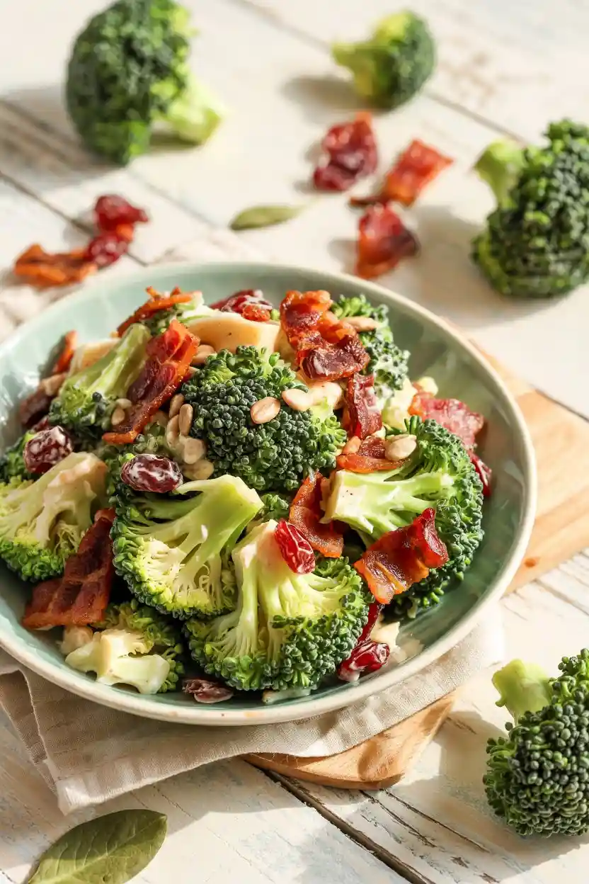 Broccoli and Bacon Salad