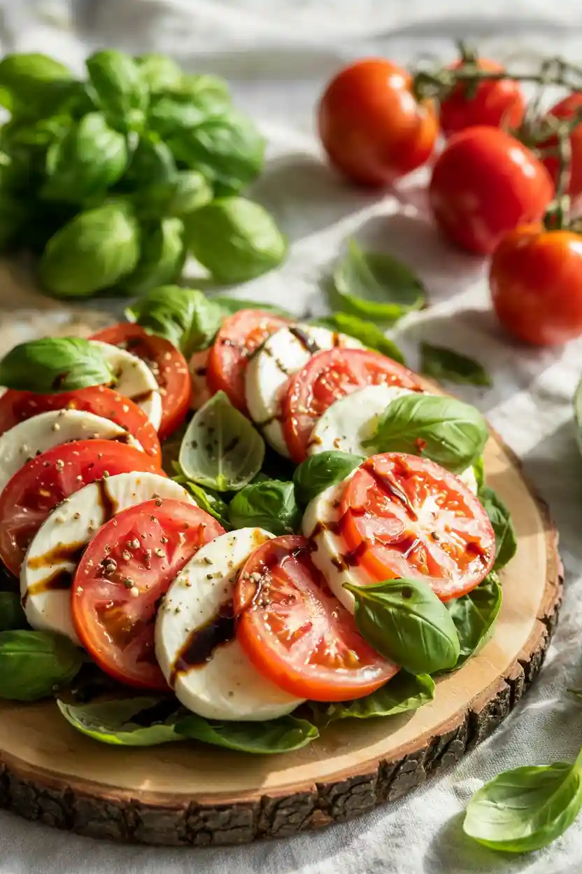 Salad Recipe Idea Caprese Salad