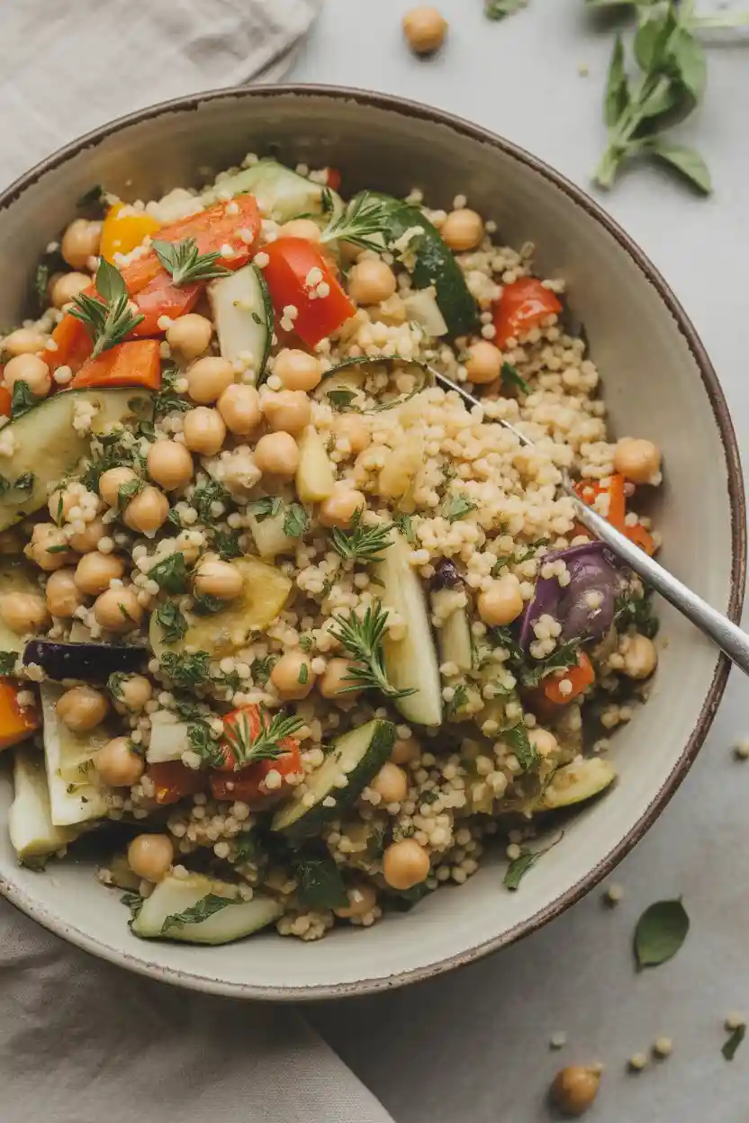 Couscous Salad with Vegetables