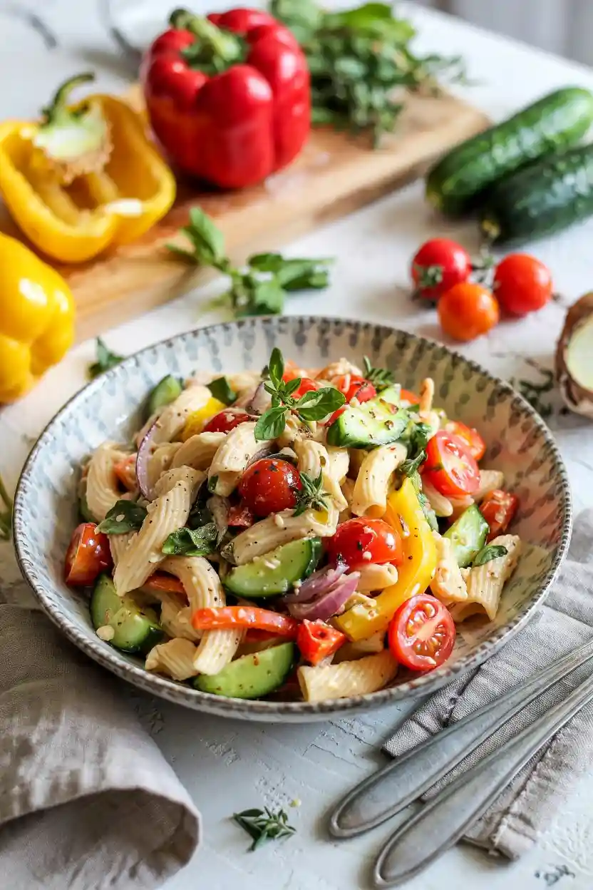 Pasta Salad with Vegetables