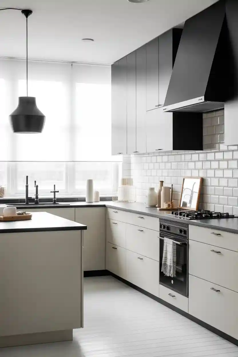 Black and White Contrast Theme