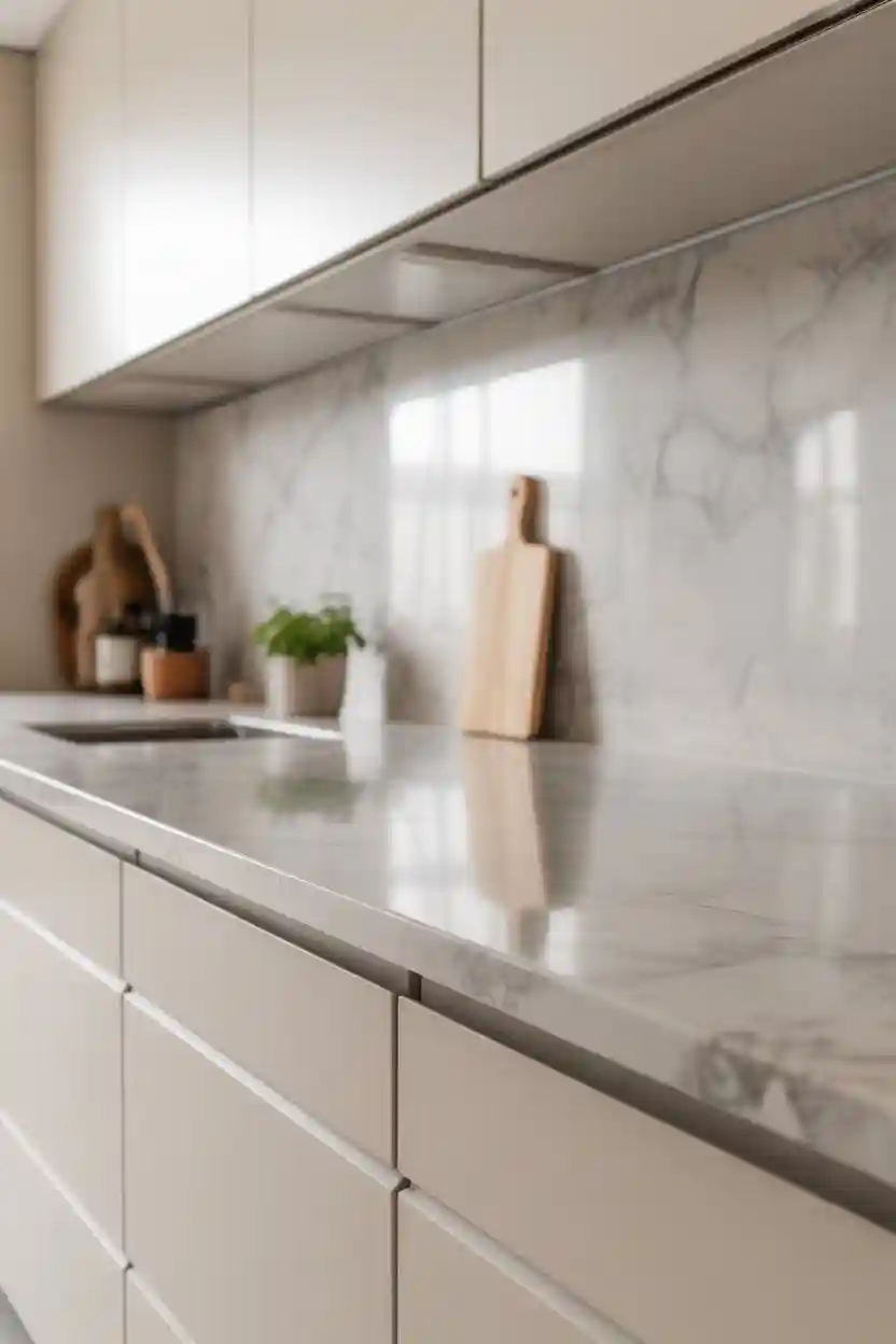 Light Marble Countertops