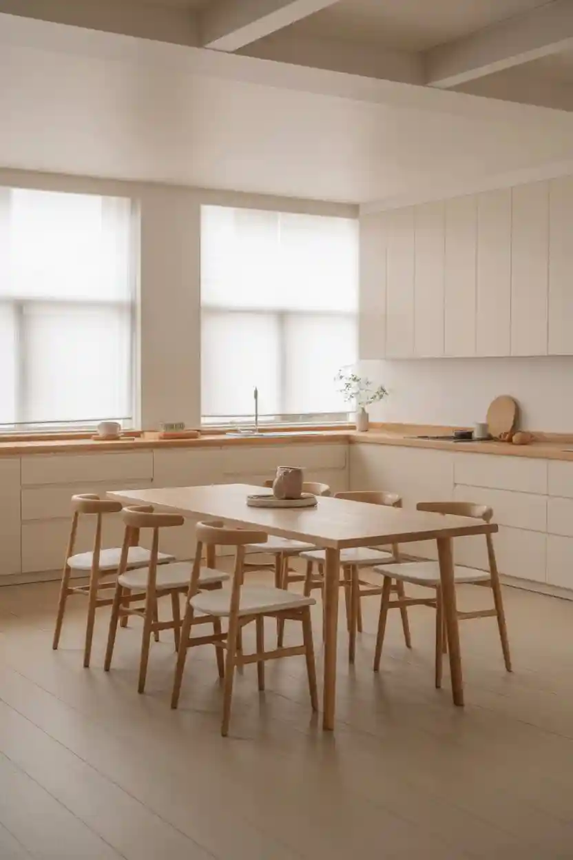 Scandinavian Dining Table Integration