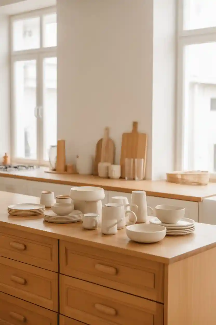 Scandinavian Kitchen Dresser Display