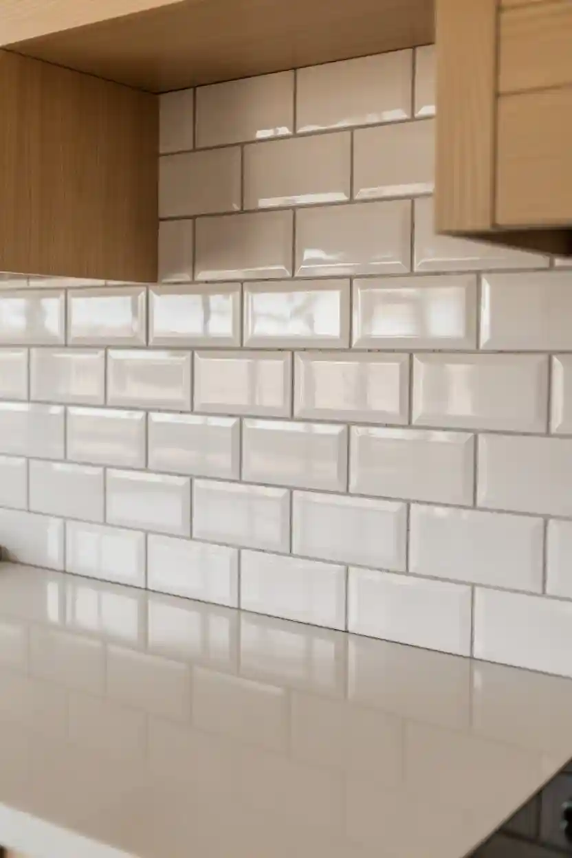White Subway Tile Backsplash