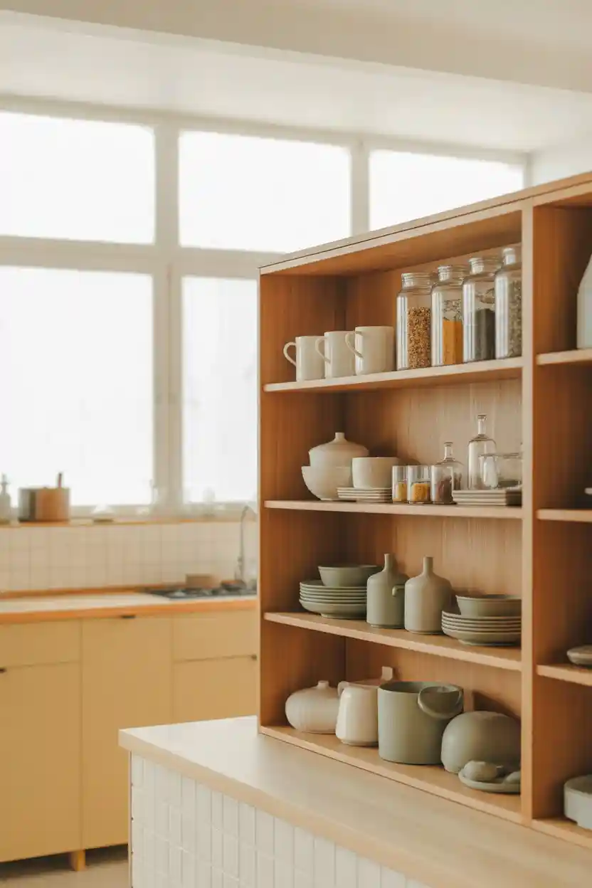 Wooden Open Storage Units