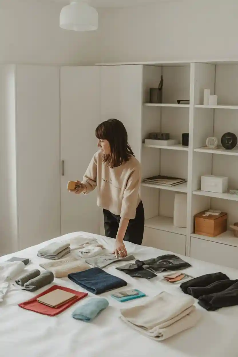 Decluttering and Organizing Routine