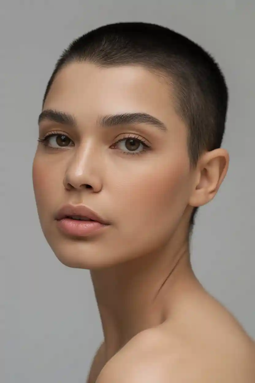 Minimalist Short Haircut
