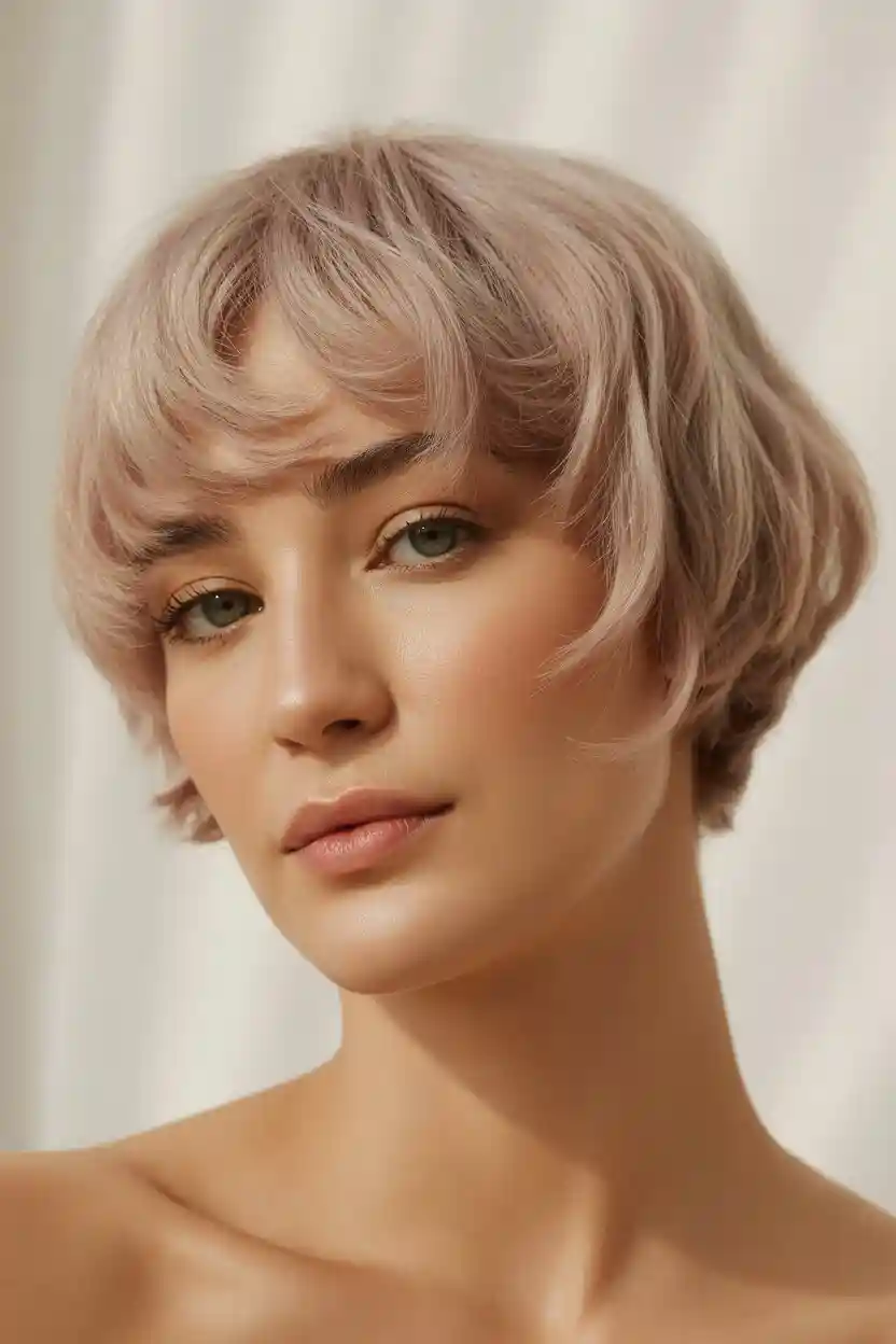 Short Haircut Idea Short Feminine Crop