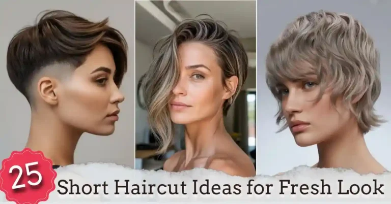 Short Haircut Ideas for a New and Fresh Look