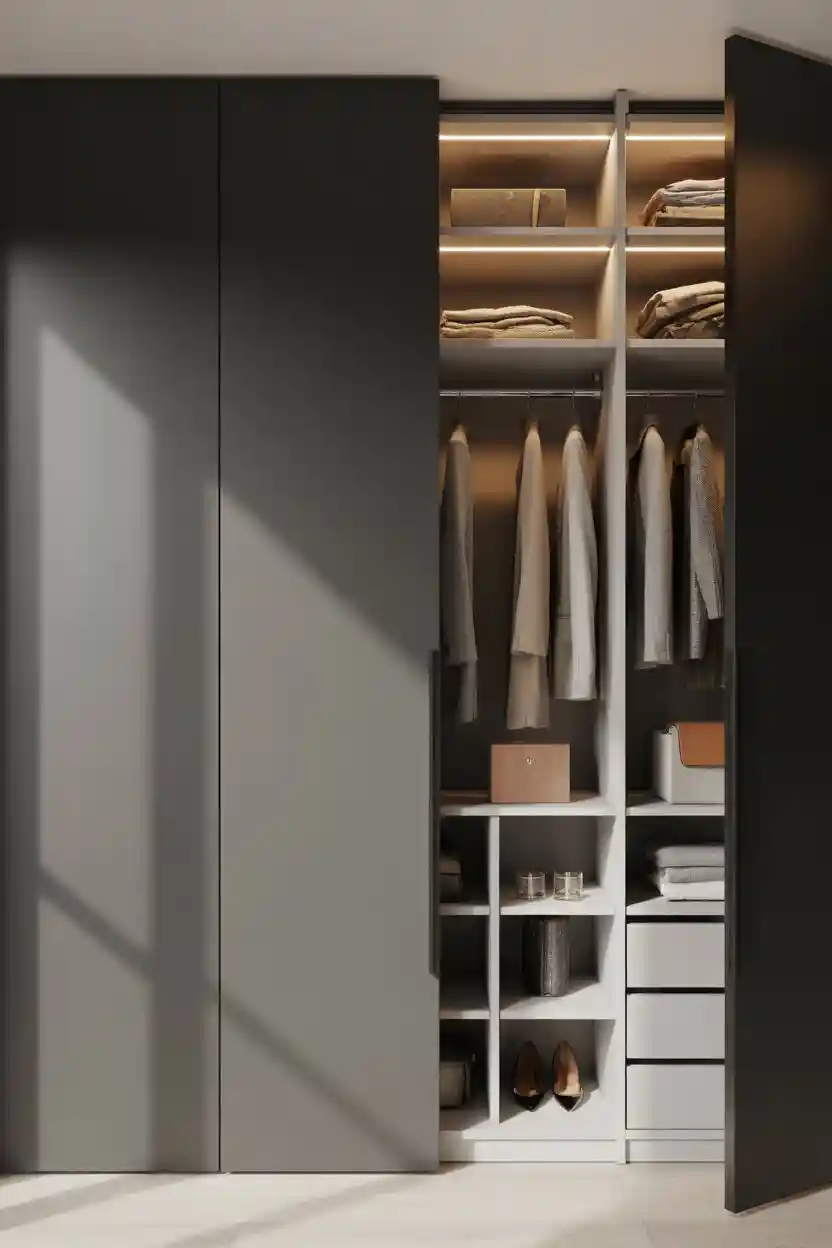 30 Small Apartment Storage Ideas 16 Sliding Closet Doors with Storage