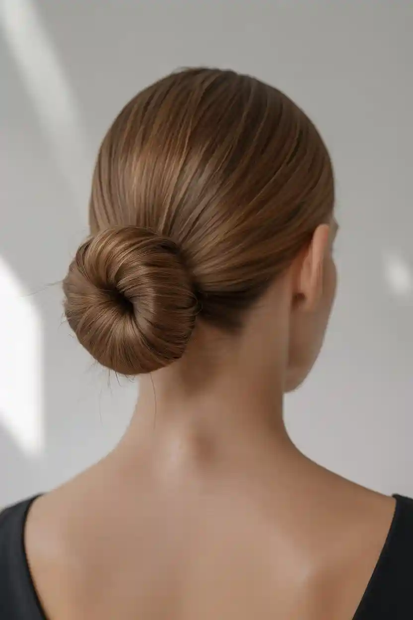 Sleek Low Bun
